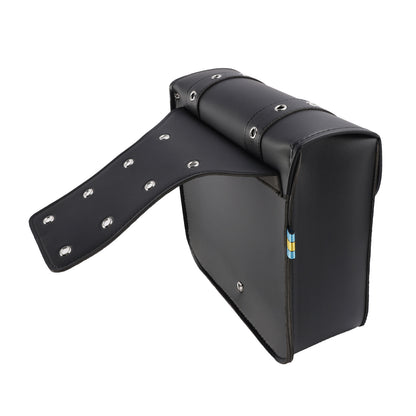 Side Tail Bag Saddlebag Color Matching Luggage Black 20L For Scooter Motorcycle
