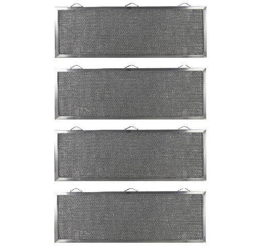 Solid Spare (4) Grease Range Hood Vent Filters for Dacor 72029 A61242 AFF195-M