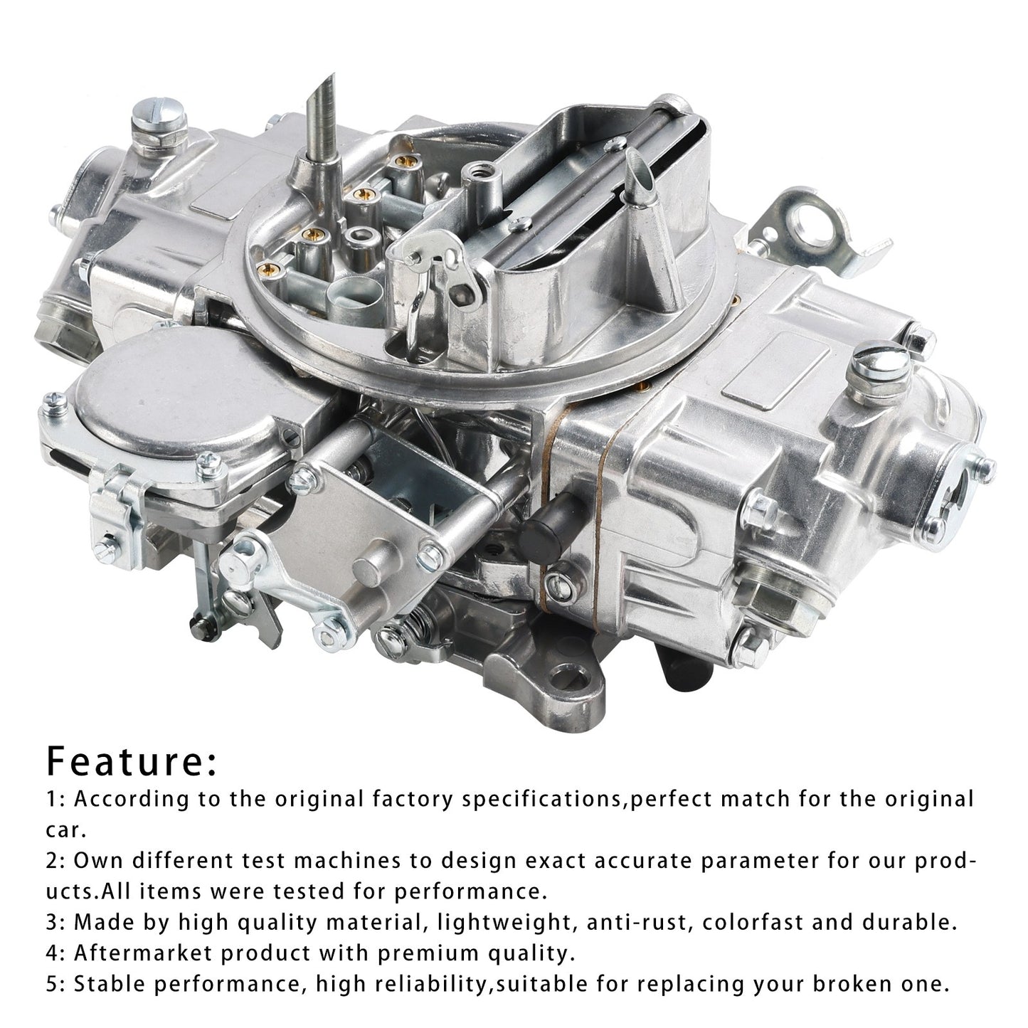 Carburetor 4-Barrel 0-3310S 750 CFM Manual For Holley