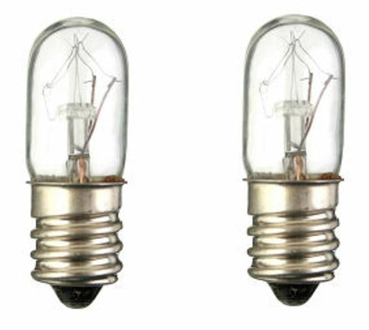 Solid Spare 2 Pack Lava Lamp 15 Watt Replacement Bulbs for 10"/8oz Lamp and 11.5"/12oz Lamp