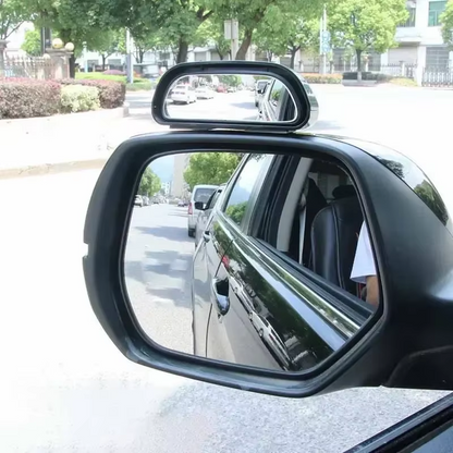 2x Car Universal Stick On Blind Spot Rear View Mirror Wide Angle Rearview Convex
