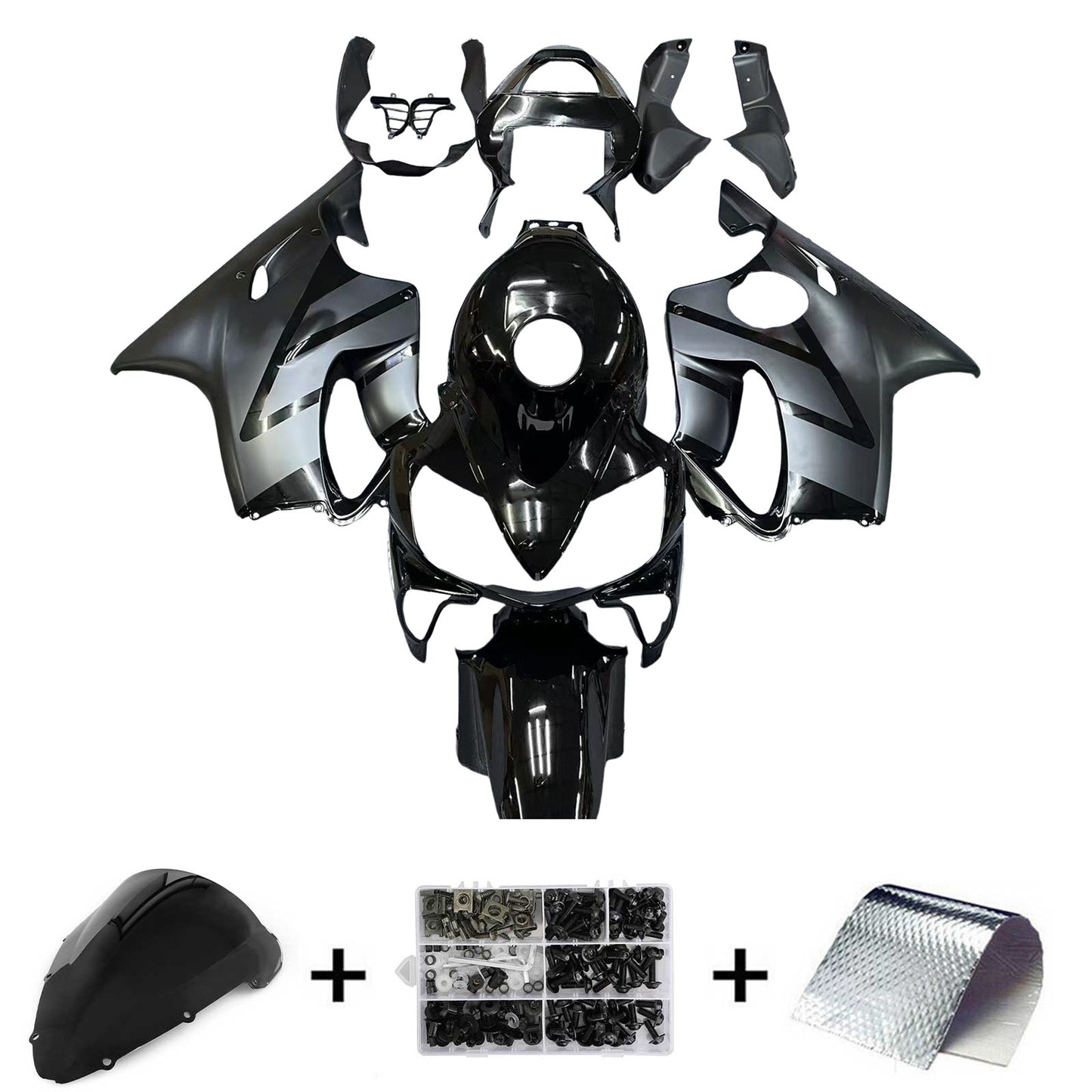 Amotopart Injection Fairing Kit Bodywork For Honda CBR600 F4i 2001-2003 2002·
