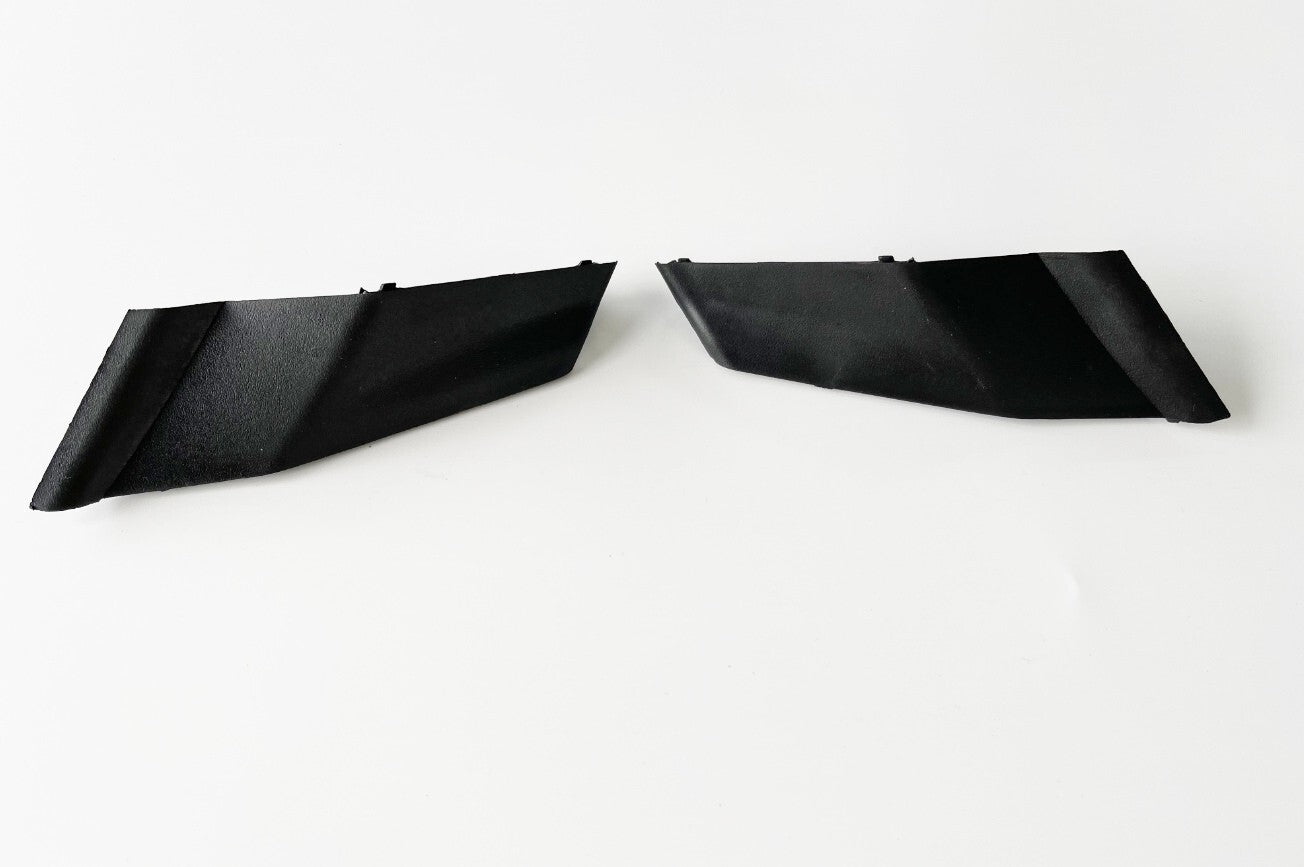 1 Pair Front Wiper Side Cowl Extension Cover Trim For Toyota Corolla 2014-2019