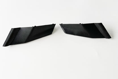 1 Pair Front Wiper Side Cowl Extension Cover Trim For Toyota Corolla 2014-2019