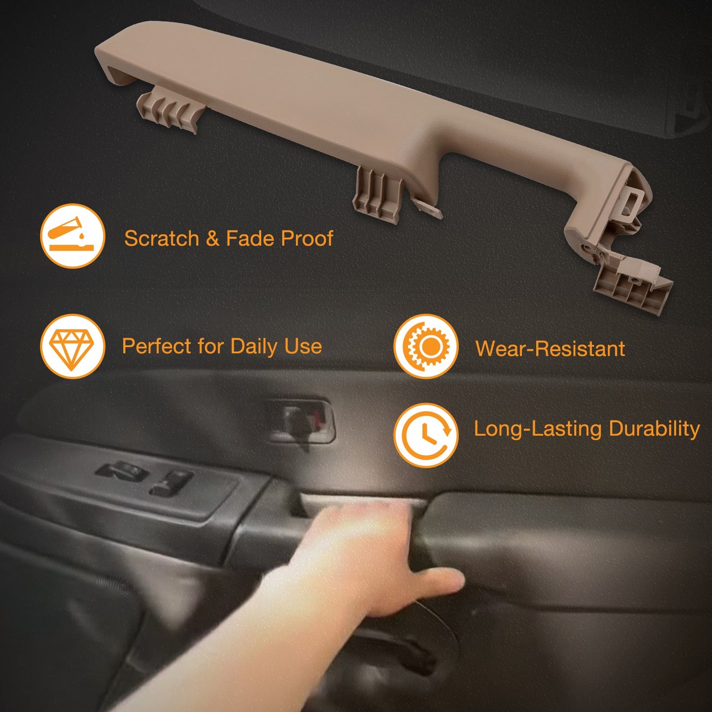 Beige Door Armrest Handle Driver Passenger Side Fit Chevy Suburban GMC 1999-2006