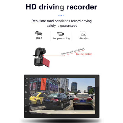 7" Android 10 2G+64G Quad Core GPS WiFi Bluetooth Car Stereo MP5 Player Carplay