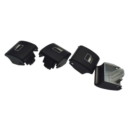 4PCS For BMW E46 Window Switch Button Cap 323i 325i 330i M3 328i 323ci 325ci