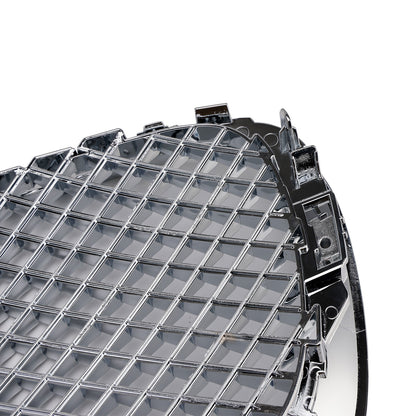 XF-R Style Front Bumper Grill Grille Fit Jaguar XF 2008-2011 Chrome