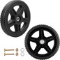 2x 10" Push Lawn Mower Plastic Wheel Fit Craftsman Mower Generator Garden Tiller