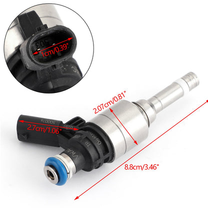 ??4pcs Fuel Injectors For Audi A4 A3 A5 TT VW T5 Eos CC 2.0L Turbo 0261500076