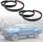 2pcs ROOF DRIP MOLDING FOR 2005-2015 TOYOTA TACOMA DOUBLE CAB
