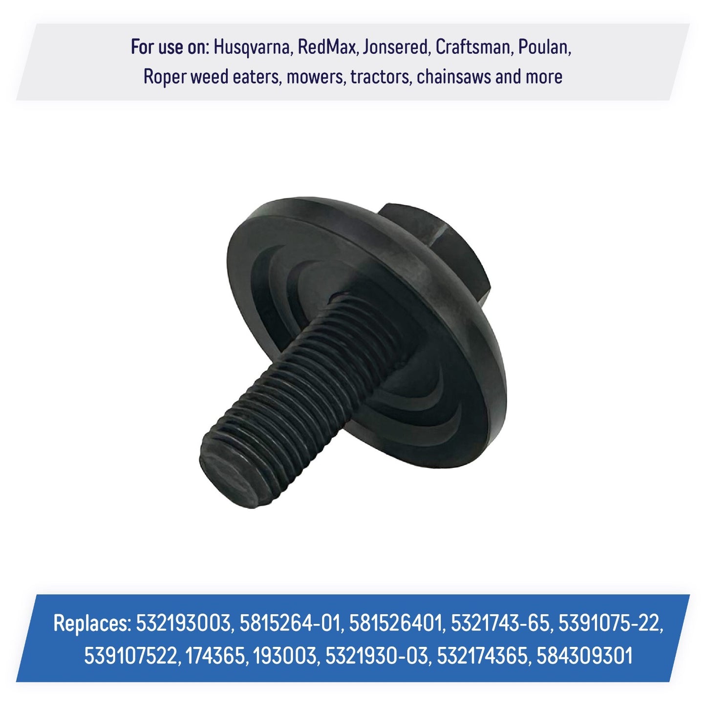 Blade Bolt & Washer Assembly for Husqvarna Poulan Roper Craftsman 532193003