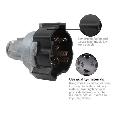 Ignition Lock Cylinder Starter Switch In Dash + Keys For 1967-1979 Chevrolet GMC
