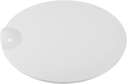 White Painted Fuel Gas Tank Filler Lid Door Cap Fit For Ford F150 2009-2014