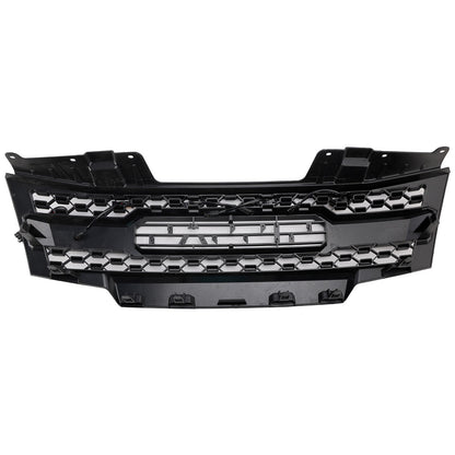 Front Upper Bumper Grille Grill Kit W/ LED Lights For Nissan Frontier 2009-2019