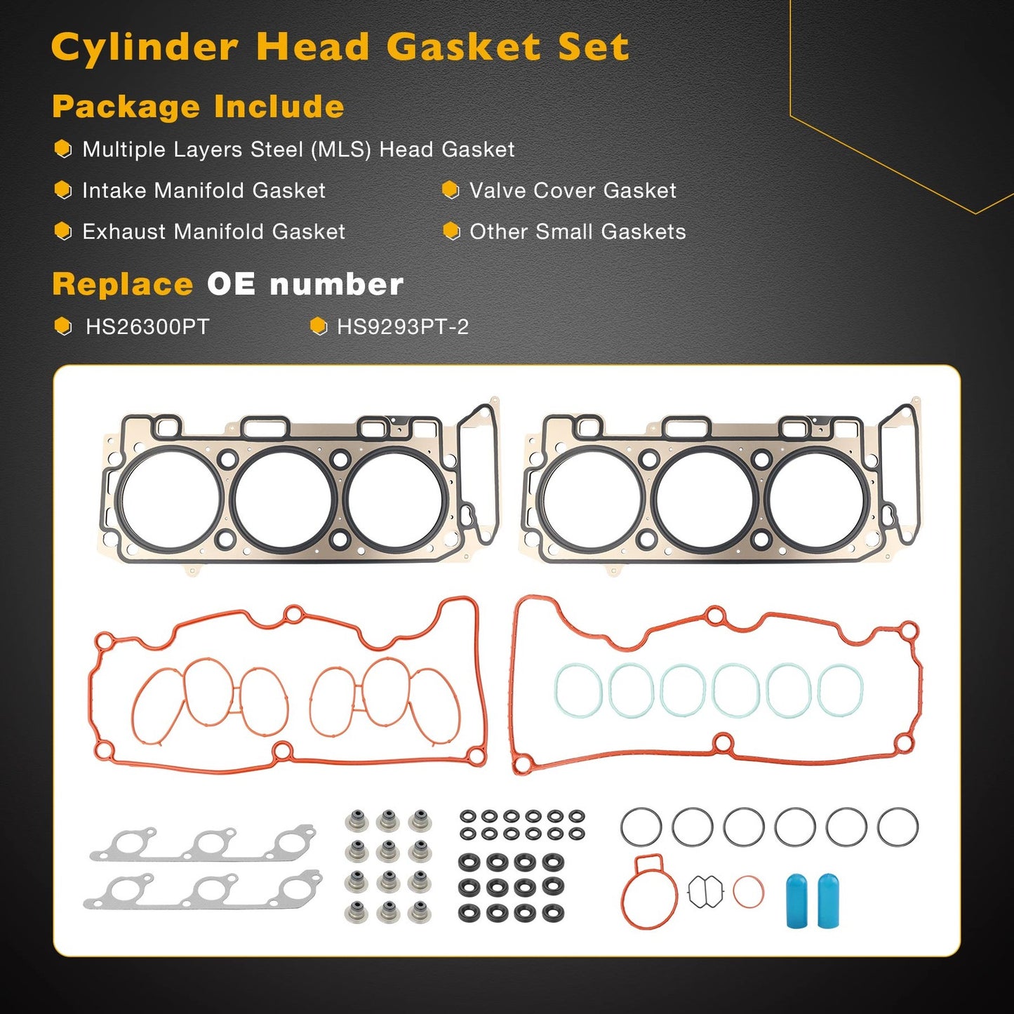 4.0 MLS Headgasket Engine Conversion Gasket Set Fit 2001-11 Ford Ranger Explorer