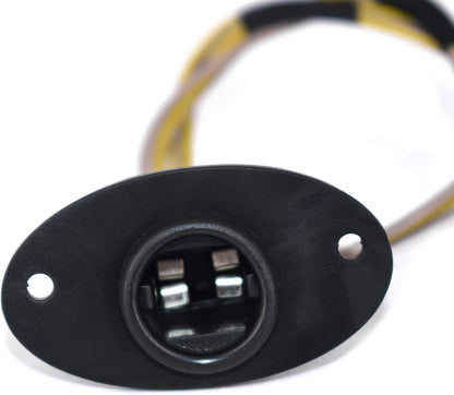 Fit 1994-2001 Dodge RAM 1500 2500 3500 LED License Plate Light Lens Lamp w/ wire