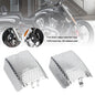 Front Brake Caliper Insert Set Cover Fit Street Glide Touring V-Rod 42054-05 CHR