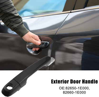 Car Front Left+Right Door Handle Exterior For Outside 2006-2011 Hyundai Accent