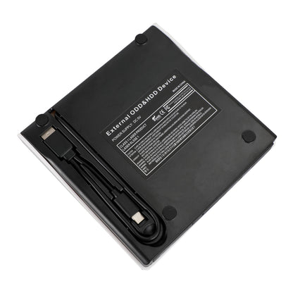 2 IN 1 USB&Type-c External  Disc Writer + Reader Burner for Mac Windows