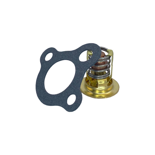 Solid Spare Thermostat & Gasket for MerCruiser 3.0L 2.5L 4, 6 Cyl 140, 120HP 59078T3 18-3650