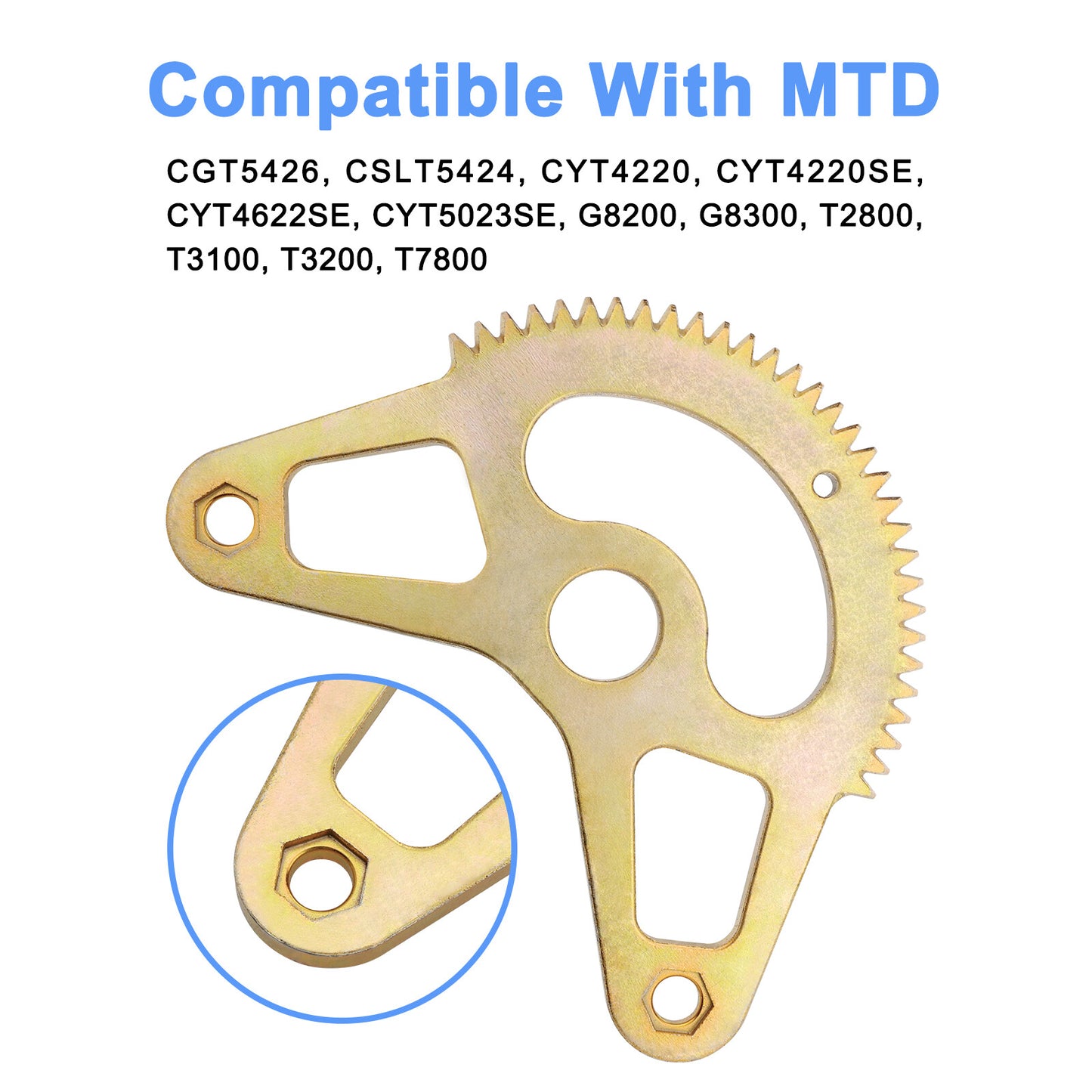 Mower Steering Gear Segment 16" For MTD Cub-Cadet XT1 GT LT XT2 S LX 717-05225C