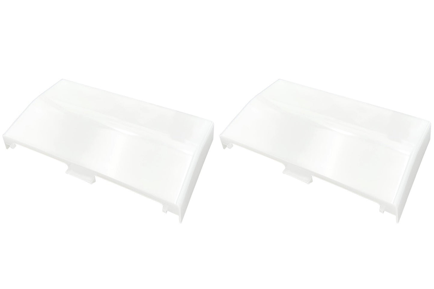 Solid Spare Nutone Broan Bathroom Hood Light Lens Vent Fan Cover 5x9" 2 PACK