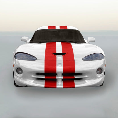 8" VINYL RALLY STRIPES RACING STRIPE + BONUS KIT SRT 10 GTS For DODGE VIPER