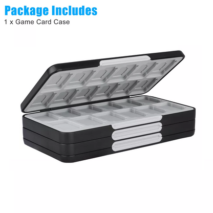 Game Card Case 72 Slot Storage Holder For Nintendo Switch Travel Carry Cover Box