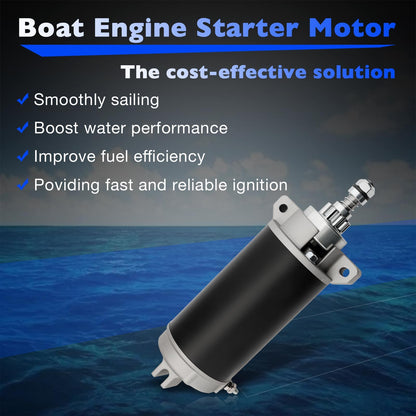 50-893888 Boat Engine Starter Motor For Mariner Mercury 40HP 50HP 60HP 4-Stroke