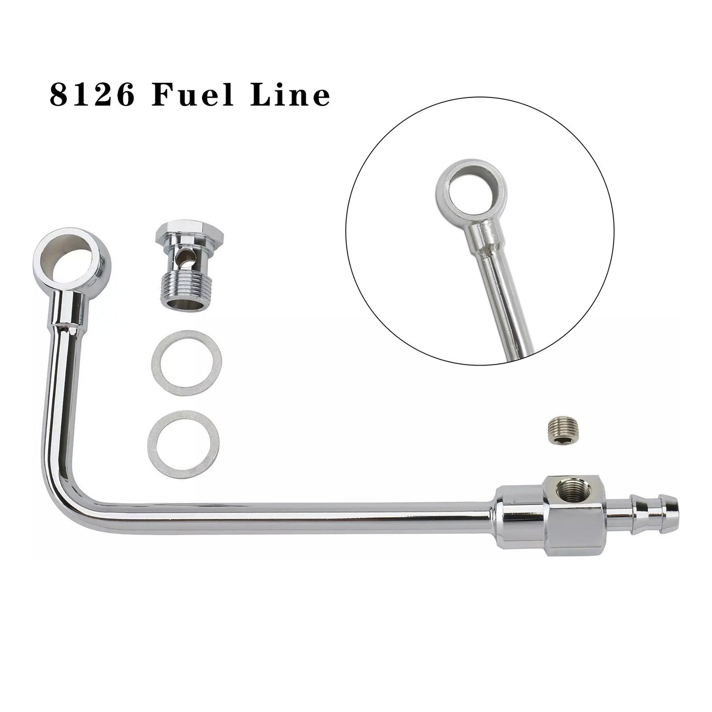 8126 Fuel Line Fit For Performer Series and Thunder Series AVS Carbs US