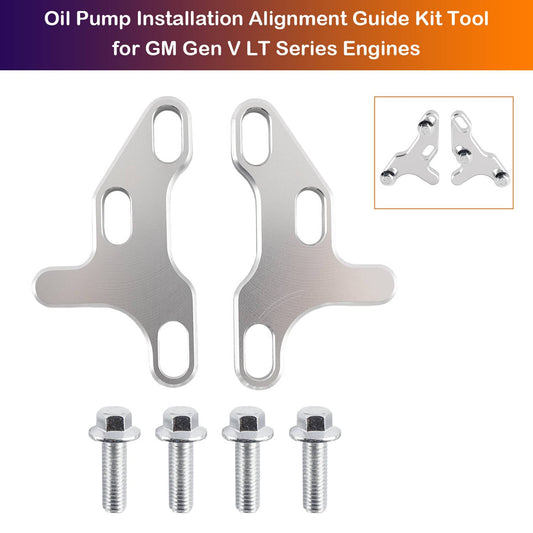 Solid Spare Oil Pump Installation Alignment Guide Kit Tool for GM Gen V LT Series Engines
