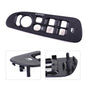 Black Master Window Switch Bezel Control Panel Trim for 02-05 Dodge Ram1500 2500