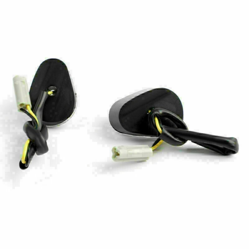Clear Turn Signals Fit  Yamaha YZF R1 02-08 YZF R6 03-09 YZF R6S 06-08 Flush