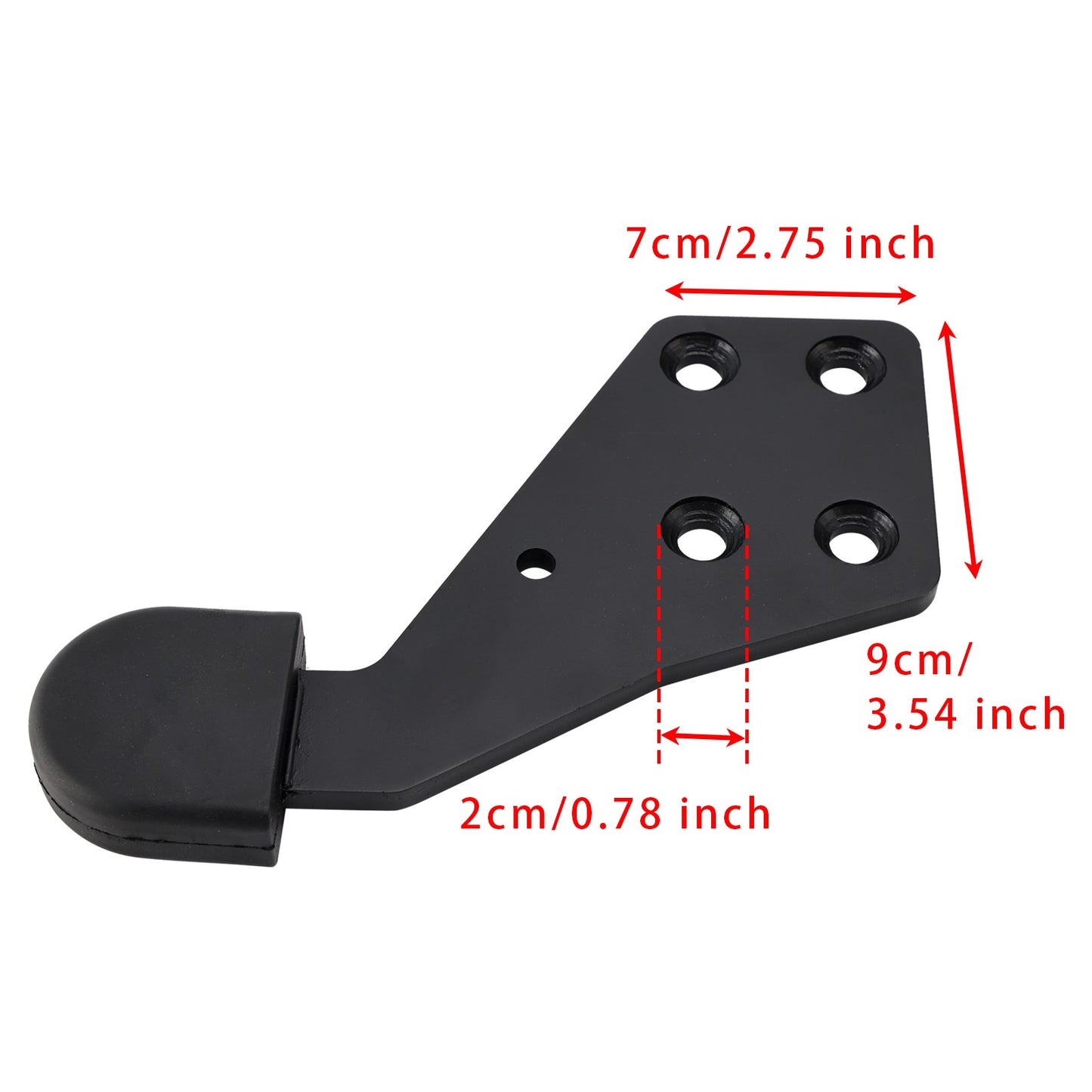 Hood Guide Poly Left Driver Side IHC HLK2733L For Select International Trucks