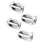 4X Exterior Door Handle Fit 1999-07 Chevy Silverado GMC Sierra Cadillac 15182406