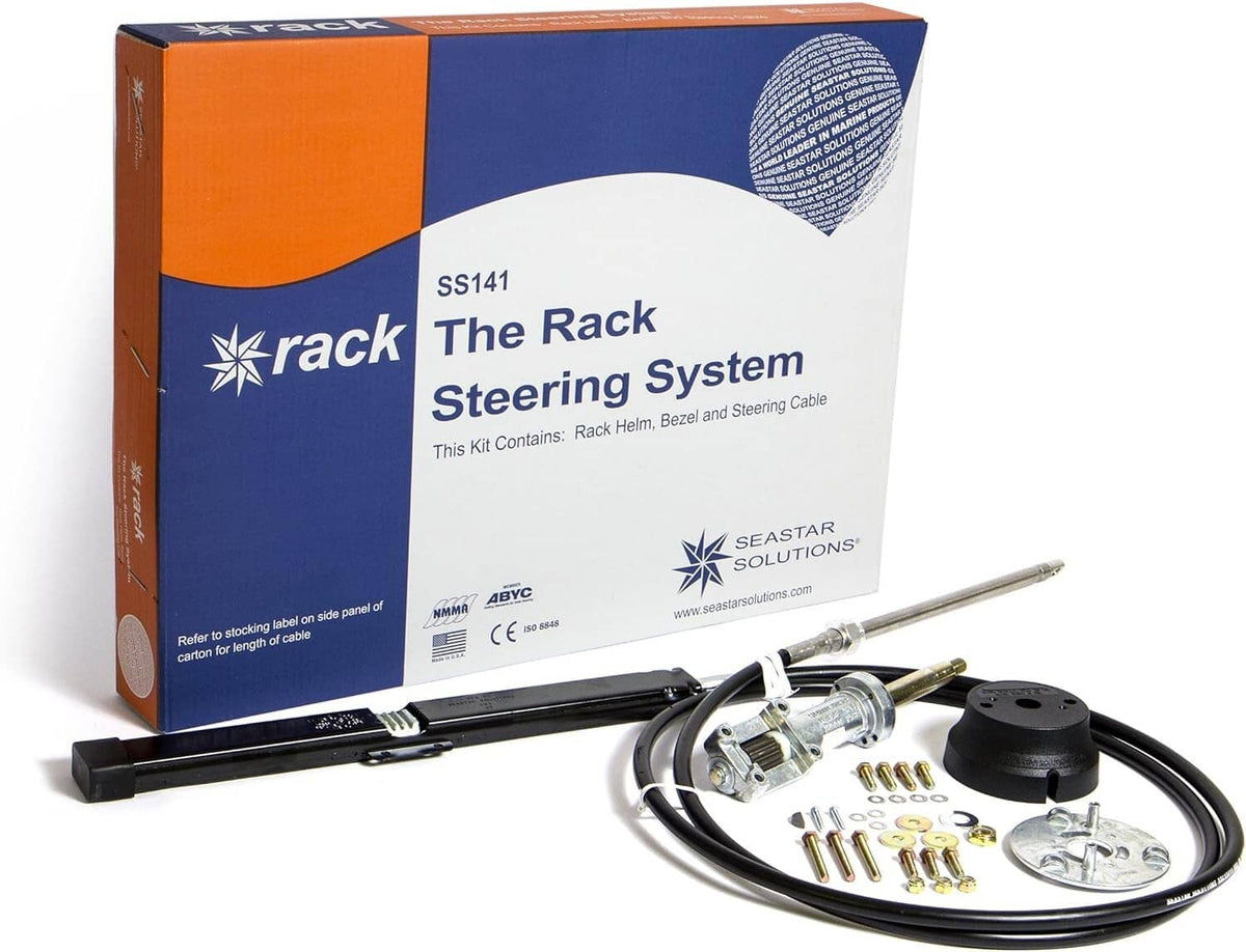 Solid Spare SeaStar Solutions SS14115 Back Mount Rack Steering System