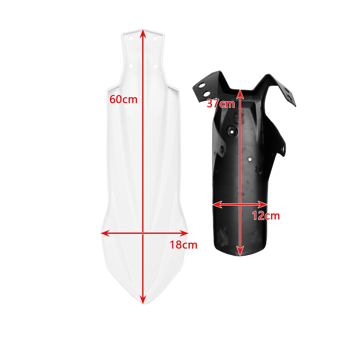 High Front Fender Mudguard Fairing For Yamaha Tenere 700 2019-2026 White