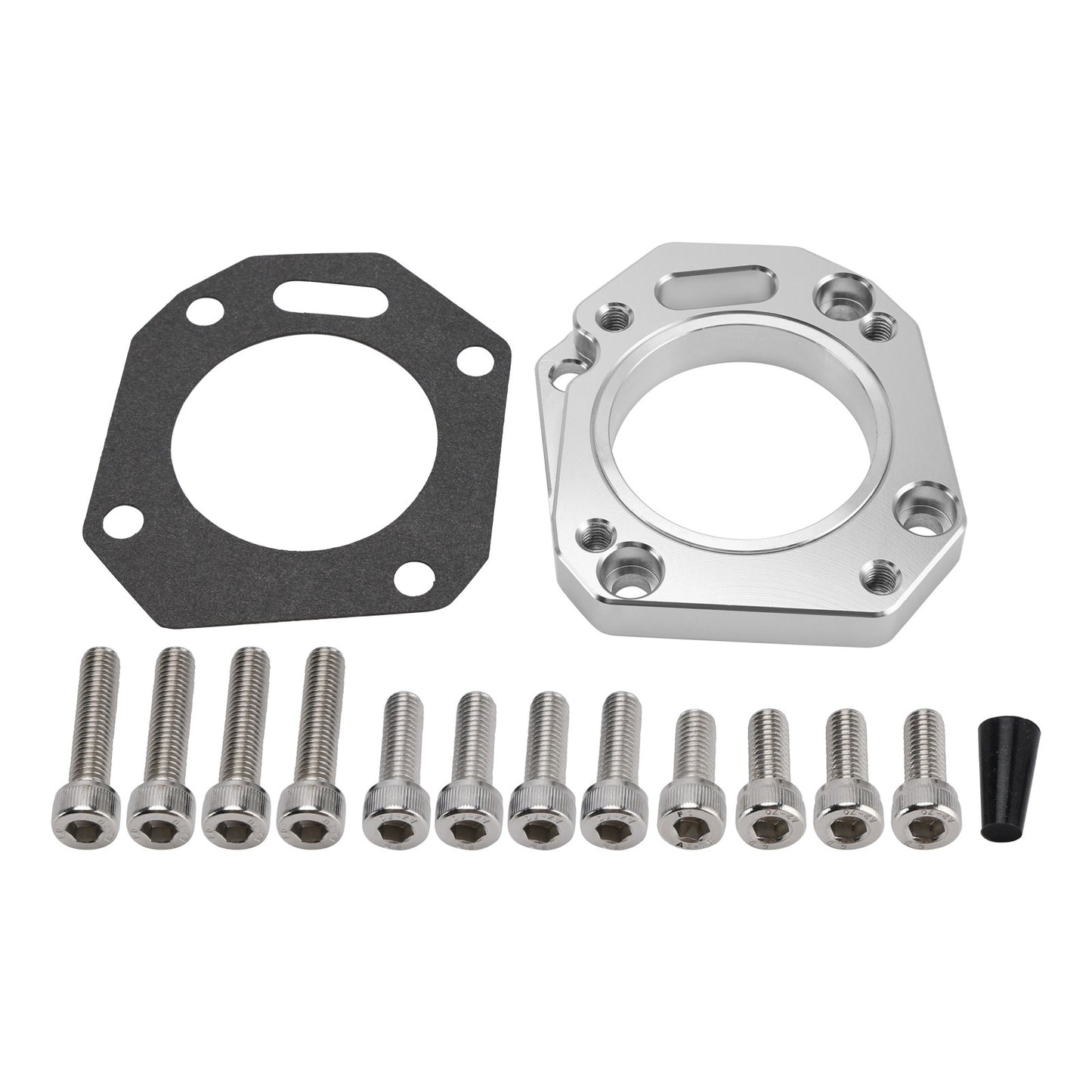 RBC/RRC Manifold Flange Dual Throttle Body Adapter 62mm 70mm For K20A A2 A3