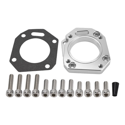 RBC/RRC Manifold Flange Dual Throttle Body Adapter 62mm 70mm For K20A A2 A3