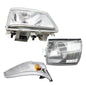 For Mitsubishi FUSO FE140 FE145 FE180 RH Headlight w/ Corner Lamp & Marker Light