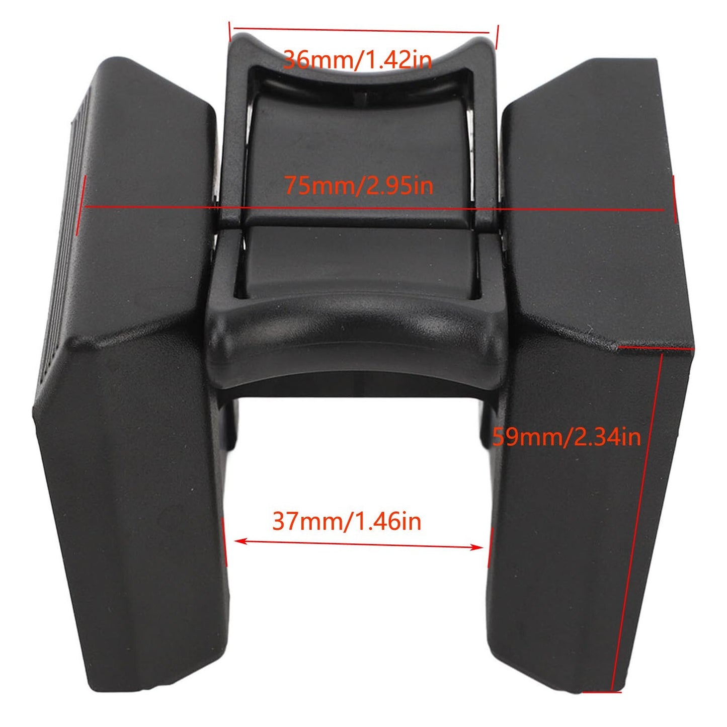 For 2010-2015 Lexus RX350 RX450H Center Console Cup Holder Insert Divider