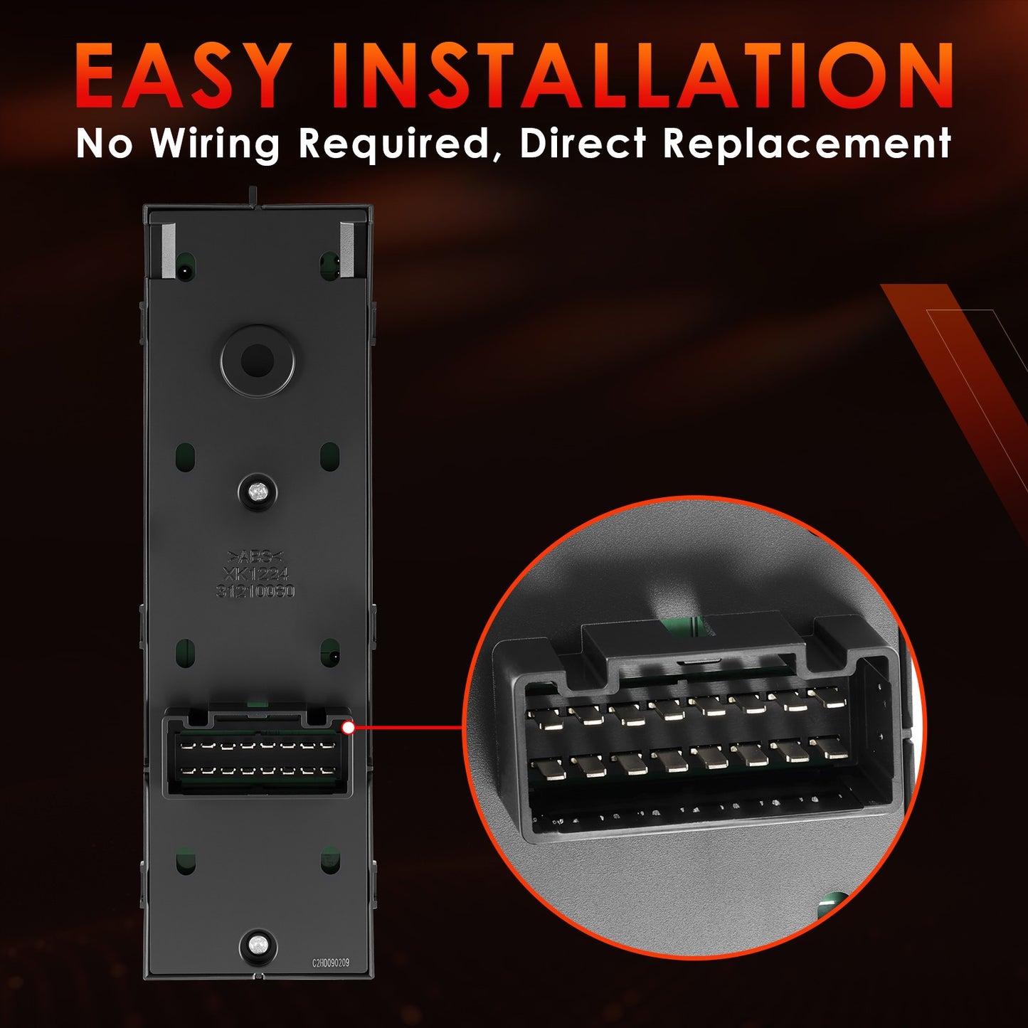 93571-2S000 Master Power Window Control Switch Kit For 2010-2015 Hyundai Tucson