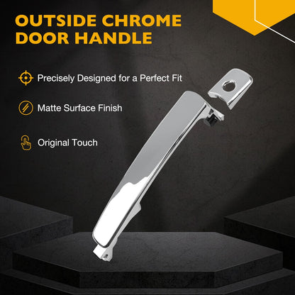 4X Exterior Door Handles Front & Rear LH RH For 03-15 Nissan Rogue Infiniti FX35
