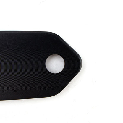 Black mirror delete block off plates fits Kawasaki Ninja 125/250/SL/300/400/650