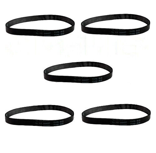 Solid Spare (5) Belt for Amway Bagless Cleartrak 1000 Vacuum CMS1000 CMS2000