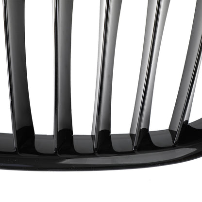 Gloss Black Front Hood Kidney Grill Grille Fit BMW X1 E84 2009-2014 SUV