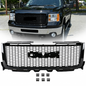 Front Grille Assembly Fits For 2011 2012 2013 2014 GMC Sierra 2500/3500 HD Black