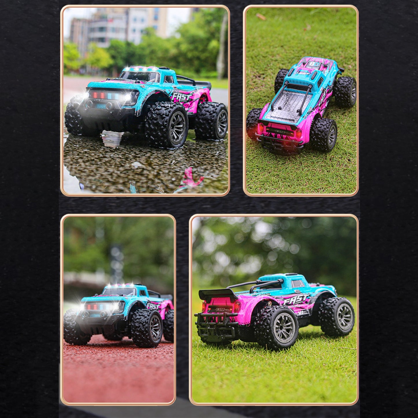 KF23 1:20 Scale 2WD With Two Batteries Remote Control Off Road Racing Car Toy