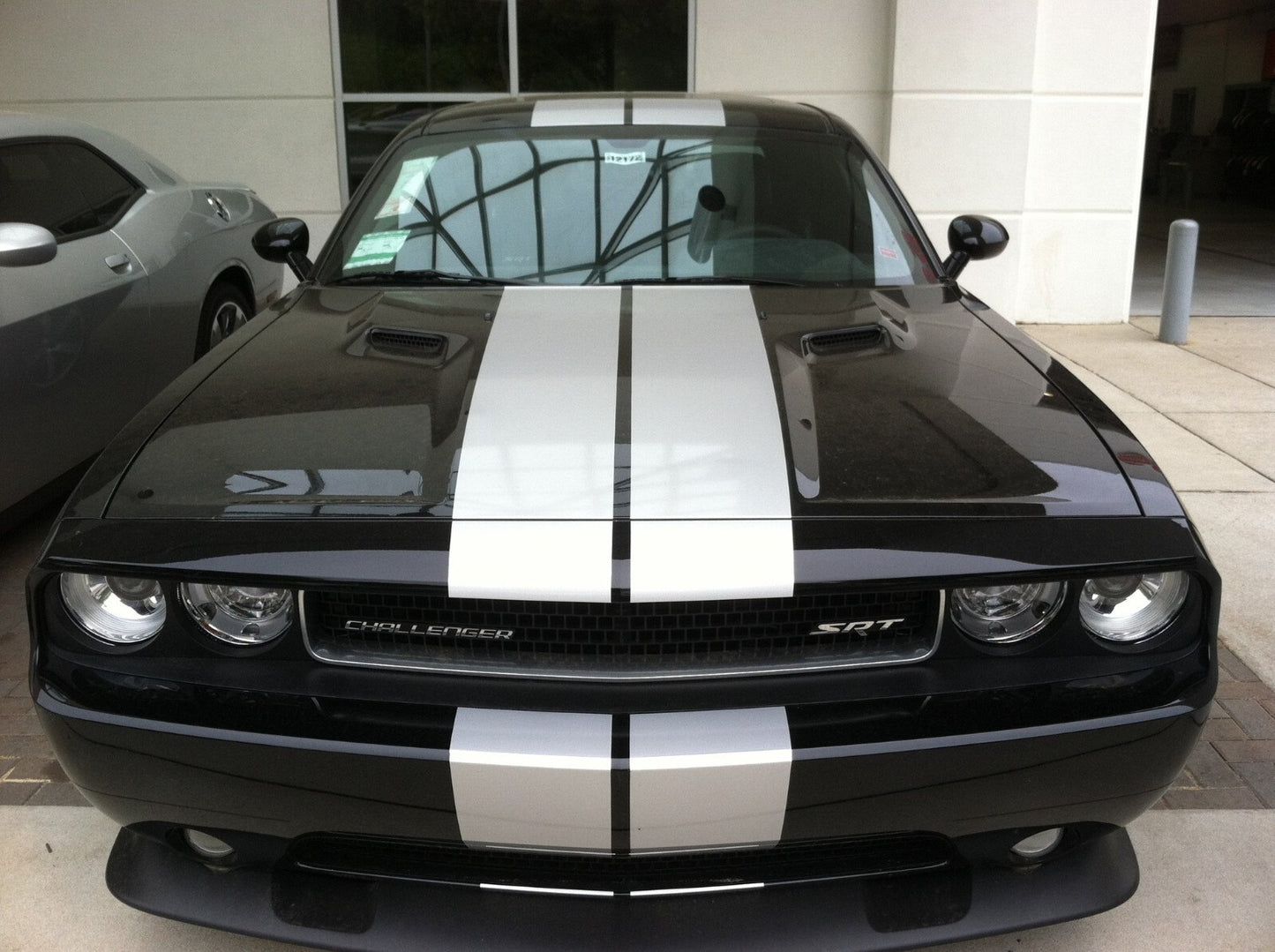 9" VINYL RALLY STRIPES RACING STRIPE HOOD TRUNK ROOF For DODGE CHALLENGER